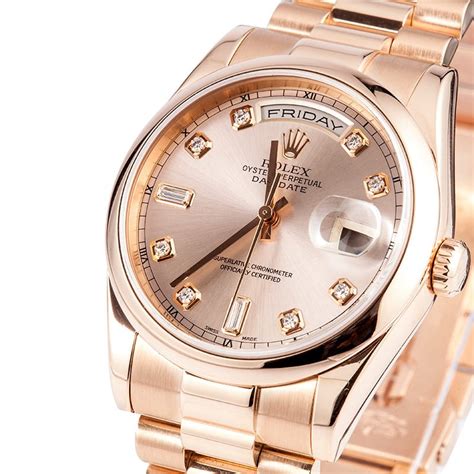 men's rose gold presidential rolex|Rolex butterfly rose gold watch.